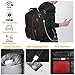 LTINVECK Travel Laptop Backpack, Extra Large Backpack for Men Women with USB Charging Port, TSA Friendly Heavy Duty Big Business Computer Backpacks Bag Fit 17 Inch Laptops, RFID Backbag