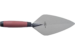 MARSHALLTOWN Brick Trowels, London Style, 10-1/2 x 4-3/4 Inch, DuraSoft Handle, Brickwork, Blockwork, Stonework, Masonry, Mad