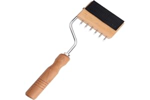 Gooseneck Webbing Stretcher, Wood Handle Upholstery Webbing Tool Professional Upholstery Puller for Carpet Canvas Leather Str
