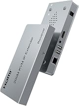 XYKJOBC 200M HDMI KVM IP Extender Cat6/6a 1080P USB Mouse Keyboard RX view 2