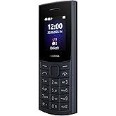Nokia 110 4G | Dual SIM | GSM Unlocked Mobile Phone | Volte | Blue | International Version | Not AT&T/Cricket/Verizon Compati