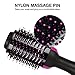 One Step Hair Dryer and Volumizer Styler Brush,Black