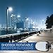 Hyperikon LED Shoebox Light Bulb, 95W Rotatable Outdoor Street Lighting, E39 Large Mogul, 100-277V, 11400 Lumens, UL, DLC, Crystal White