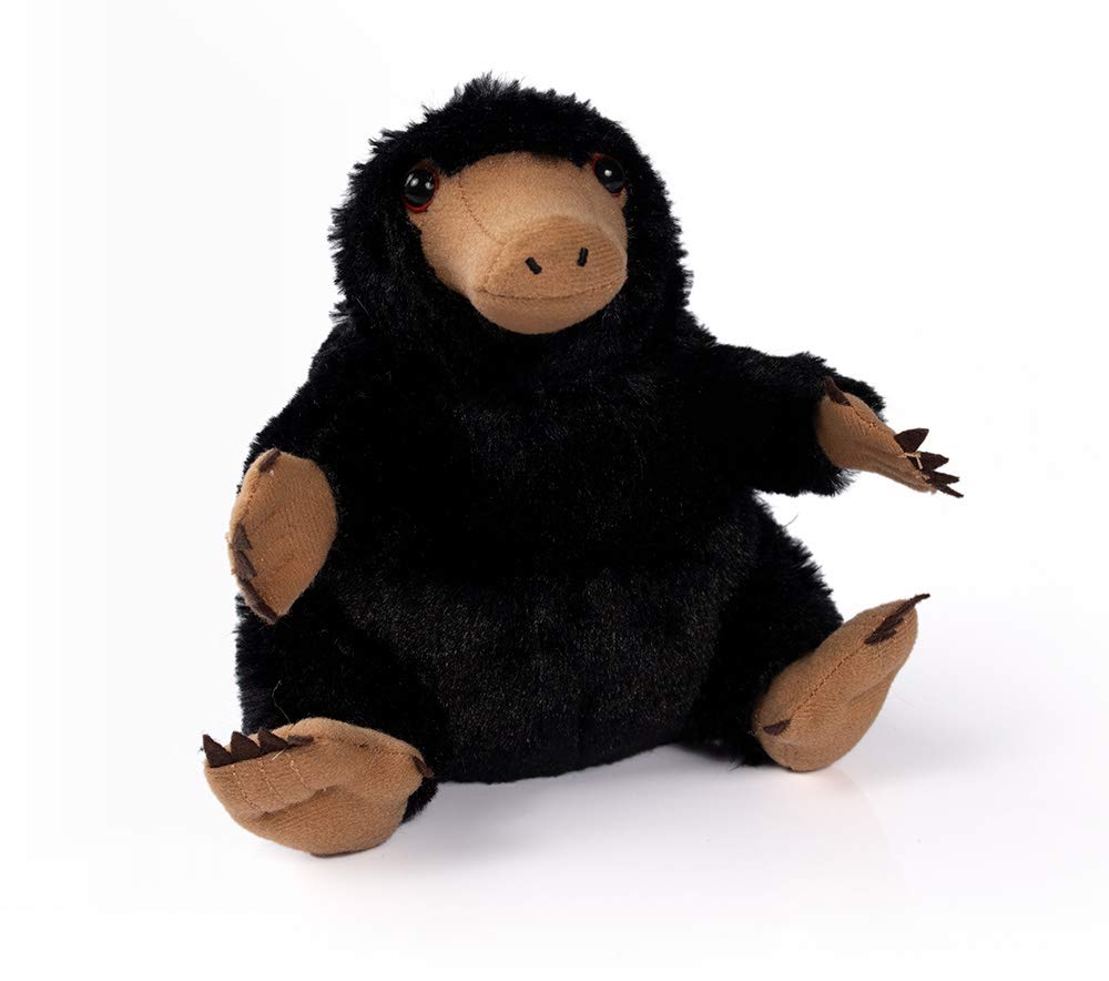 Wizarding World WW-1073 Harry Potter, Replica, Niffler, Fantastic Beasts, Plush With Sound, Black