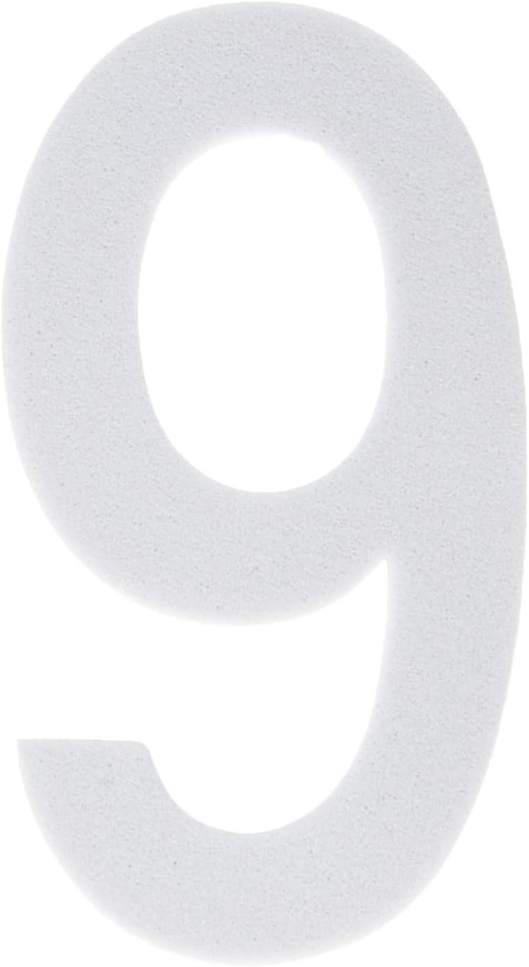 House Numbers Amazon The widest number (number 2) measures 3