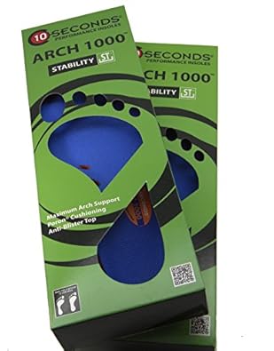 10 seconds arch stability insoles