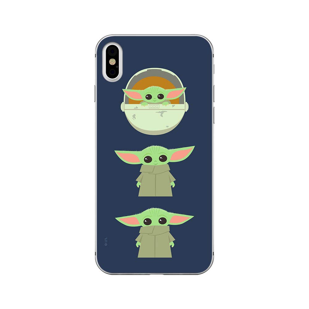 ERT GROUP mobile phone case for Apple Iphone X/XS original and officially Licensed Star Wars pattern Baby Yoda 007 optimally adapted to the shape of the mobile phone, case made of TPU — image 1