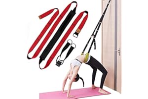 XEMZ Back bend Assist Trainer - Improve Back and Waist Flexibility, Door Flexibility Stretching Strap, Home equipment for Ballet, Dance, Yoga, Gymnastics, Cheerleading, Splits