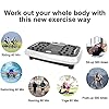 Jiasuz-Vibration-Plate-Exercise-Machine-Full-Whole-Body-Workout-Home-Massager-and-Fitness-Platform-Weight-Loss-Toning-with-Resistance-BandRemote-Control-and-Support-220IbsSilver Jiasuz Vibration Plate Exercise Machine Full Whole Body Workout Home Massager and Fitness Platform Weight Loss & Toning, with Resistance Band,Remote Control and Support 220Ibs,Silver