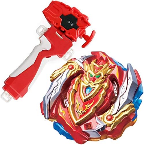 String Launcher Grip Bey Battle Burst Blades Evolution God Bey Battle Booster Starter Gyro Bay Kit B-129 Buster Cho-Z Achilles.00.Dm Game Toy Bey Set Battling Top Novelty Spinning Toy Gift for Boys