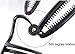 2Pcs Black Plastic Hair Braider Updo Bun Comb And Clip Tool Set for Hair Twist Maker Holder Women Girls Hair Styling Tools