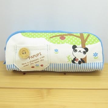 Amazon ガーデンカフェ ポーチ ３柄 ウサギ パンダ ネコ ペンポーチ パプピ 筆箱 筆入れ パンダ ペンケース 文房具 オフィス用品