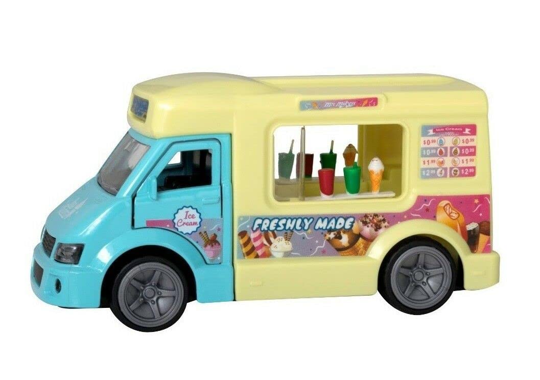 Celino® Ice Cream Van Musical Lights & Sounds Diecast Kids Vehicle Toy