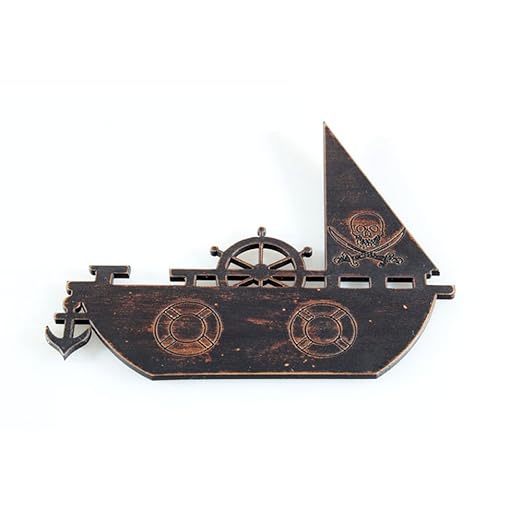 gtnine barco pirata imitación madera imanes imanes para nevera ...