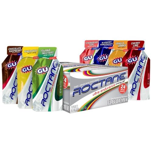 GU Roctane Ultra Endurance Energy Gel, Variety Pack, 24-Count, 27.09oz image