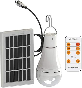 bombilla led de energia solar konesky lampara colgante portatil linterna carpa recargable con temporizador iluminacion de control remoto para