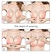 2 Pairs Womens Adhesive Bra Sticky Strapless Reusable Silicone Invisible Backless Push-up Bras with Nipple Cover (C-Cup)