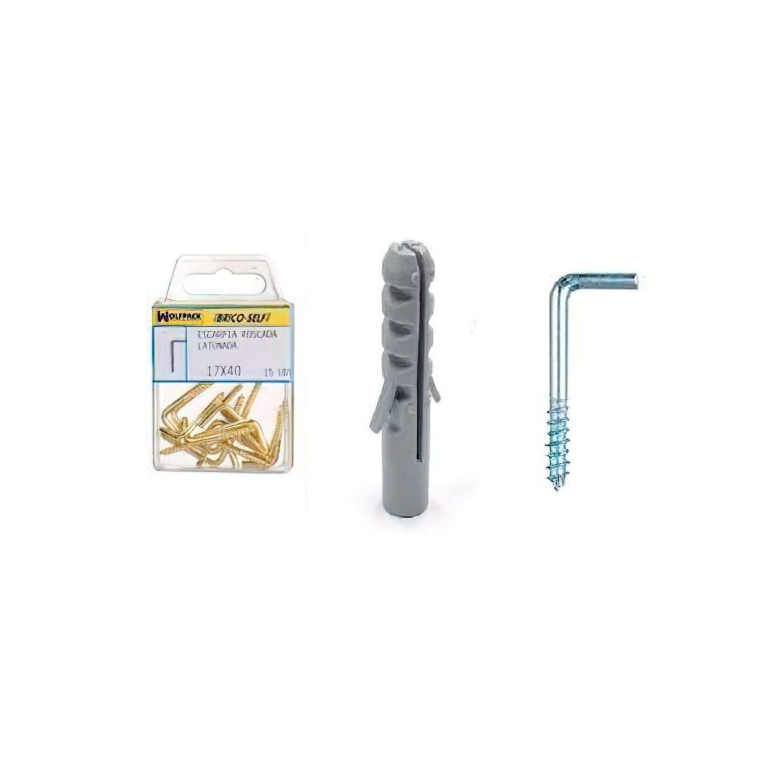 WOLFPACK 6200940 No. 6 Cue with Sockets Threaded 19 x 60 mm. 7 Pieces