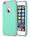 iPhone 6S Case , iPhone 6 Case , Alkax Rugged Heavy Duty Thin Slim Fit Armor Dual Layer Hybrid Shockproof High Impact Protection Cover Bumper for Apple iPhone 6 +1 Stylus Pen(Aqua Blue)