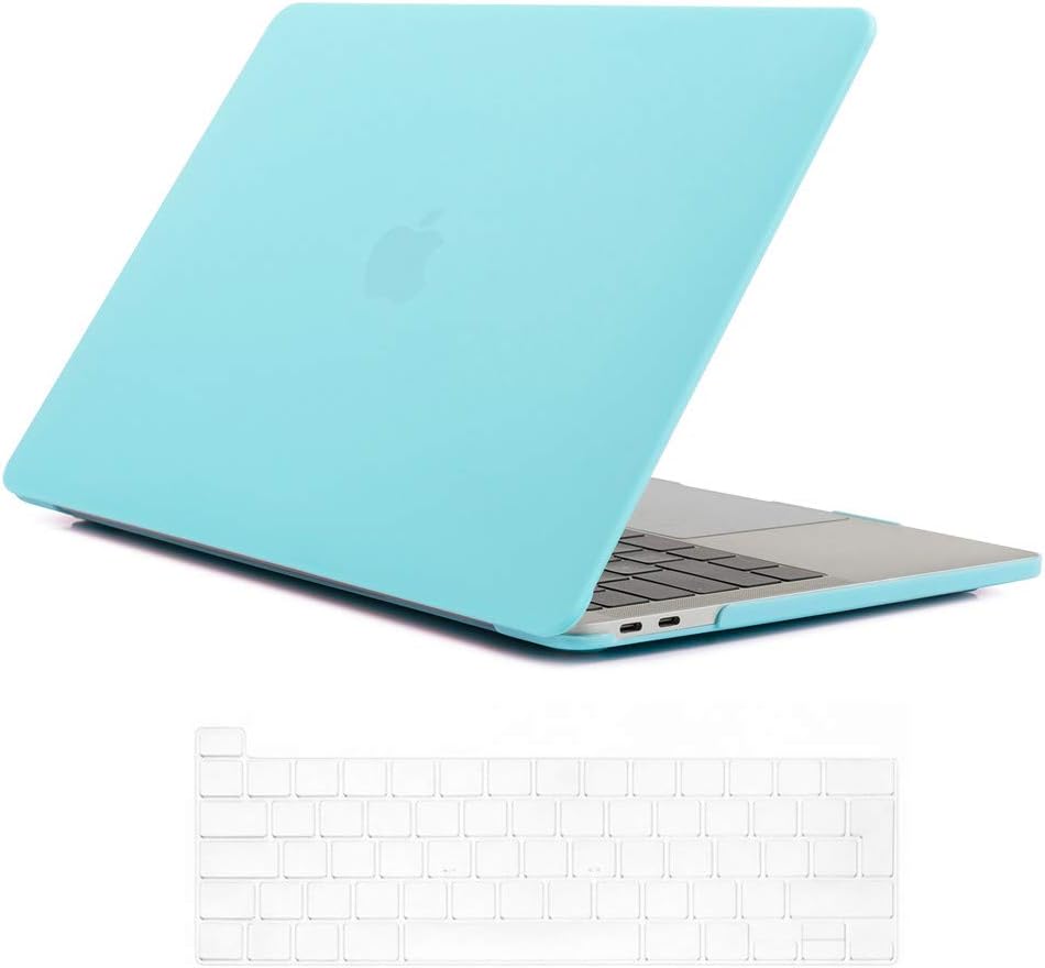 Se7enline MacBook Pro 13 case Turquoise Blue A2338 A2251 A2289 with Touch Bar
