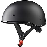 KRN Half-Face Motorcycle Helmet for Adults Men &amp; Women &ndash; DOT Approved Open Face Helmet for Motorbike Chopper Scooter Cycling KY-883