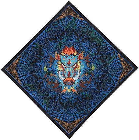 Bandanas for men - 24" X 24" Moisture Wicking And Printed Multipurpose Cool Pirate Bandana (AWL-GD-C-08)