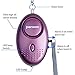 Peroom Personal Alarm, 3 Pack Emergency Self-Defense Security Alarms with LED Light, 140DB Safe Sound Personal Alarm Keychain for Elderly Women Kids Night Workers