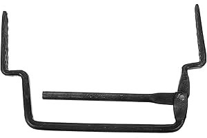 POPETPOP Adjustable Brick Tong : Steel Heavy-Duty Brick Clamp Tool for Moving and Lifting, 10.61X6.29X0.79in (Black)