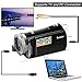 Camcorders, Besteker Portable HD Max 16.0 Megapixels 1280720P Digital Video Camcorder Camera DV 2.7 Inches TFT LCD Screen 16X Digital Zoom for Amateurs and Kids Gift (108-Black)