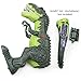 WonderPlay Walking Dinosaur T-Rex Toy Figure with Lights and Sounds Realistic Tyrannosaurus Dinosaur Toys for Kids Battery Operated Green