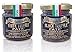 La Rustichella - Truffle Pate - Small White and Black Variety Pack (2 pack) (90 g, 3.2 oz each) - Kosher, Gluten Free