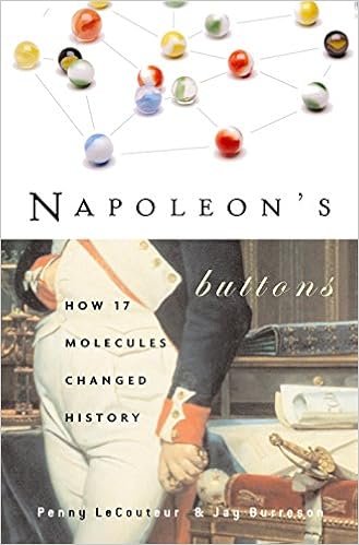 Napoleon's Buttons: How 17 Molecules Changed History, by Penny Le Couteur Napoleon's Buttons: How 17 Molecules Changed History, by Penny Le Couteur