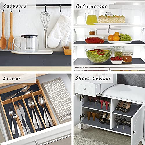 ALTOGEZE Shelf Liner Waterproof,Drawer Liner Washable,No Odor EVA