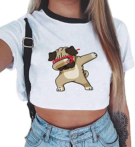 camisa blanca cuidado con el perro