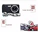 KOBWA Car DVR Recorder,Full HD 1080P Dual Lens Car Dash Cam with Night Vision,Parking Monitor Camera Video Recorder for Vehicle