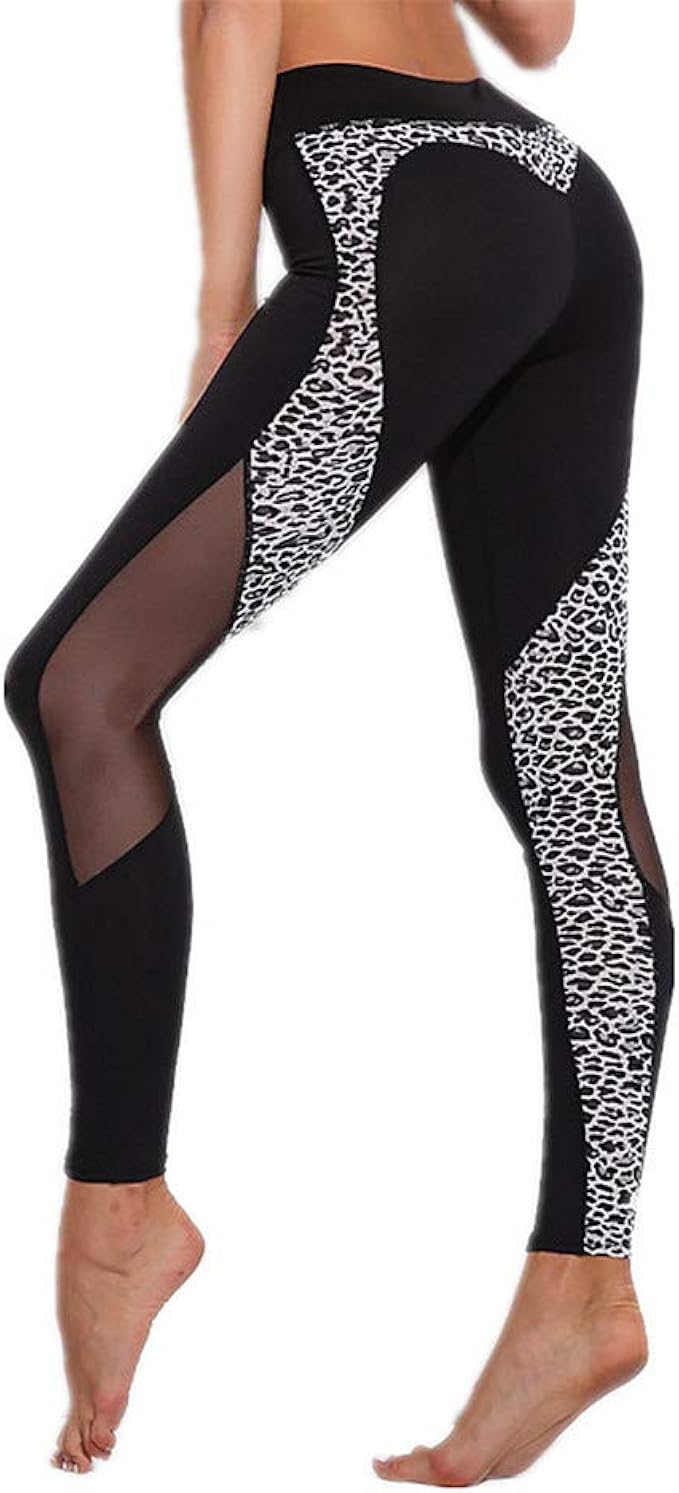 leopard sports leggings