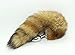 Nomisex Bigger Size Soft Wild Fox Tail Stainless Steel Anal Plug Butt for Women Suppositories Cospaly (bigger size brown tail)