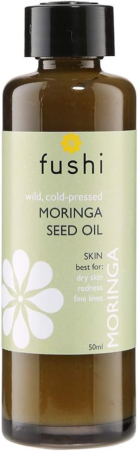 Fushi Moringa Seed Oil, Virgin & Fresh-Pressed, Best for Dry Skin Redness, Fine Lines, Moisturising, Antibacterial