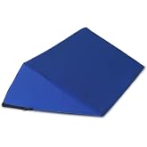 NYOrtho Positioning Wedge 30&deg; &ndash; Bed Wedge Pillow for Pressure Relief &amp; Alignment &ndash; Slip-Resistant, Easy-to-Clean, Wipeable Vinyl for Side Sleepers &amp; Elderly &ndash; Patient Support Cushion &ndash; 16x12x7 in