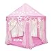 Beebeerun Princess Tent Kids Playhouse Indoor and Outdoor Hexagon Pink Castle Play Tent for Girls