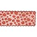DII 18x72 Lace Table Runner, Maple Leaf Orange Spice - Perfect for Fall, Thanksgiving, Catering Events, Dinner Parties, Special Occasions or Seasonal Décor