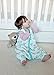 Slumbersac Muslin Sleeping Bag with Feet Approx. 0.5 Tog - Mint Owls- 18-24 Months/90cm
