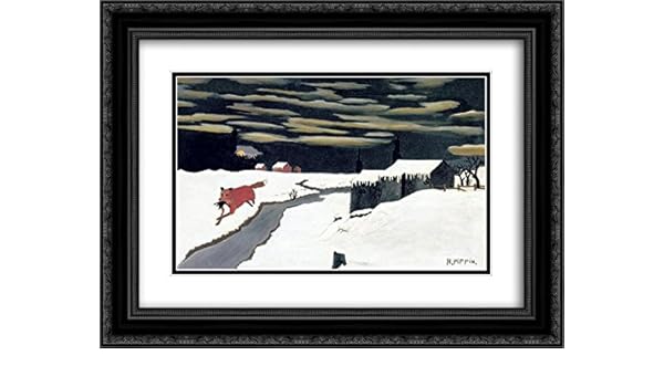 Amazon Com Horace Pippin 2x Matted 24x20 Black Ornate Framed Art