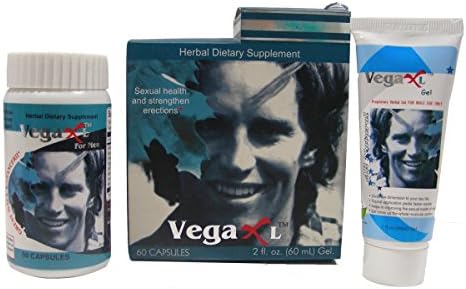 VEGA XL Herbal Dietry Supplement Capsules ( 60) + Gel ( 60ML)
