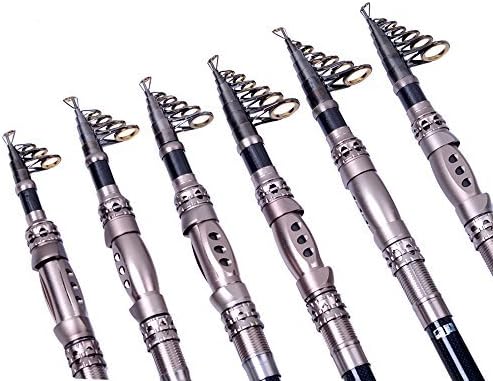 Agepoch Telescopic Fishing Rod Portable Carbon Fiber Spinning Fishing Pole for Outdoor Sport Travel Surf Freshwater Fishing