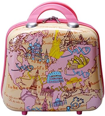 SMXD Makeup Case ABS Hard Shell Lady Cosmetic Bag and Briefcase Travel Toilety