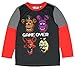 Five Nights at Freddy's Game Over Four Heads Two Piece Youth Pajama Set (X-Large, 12)