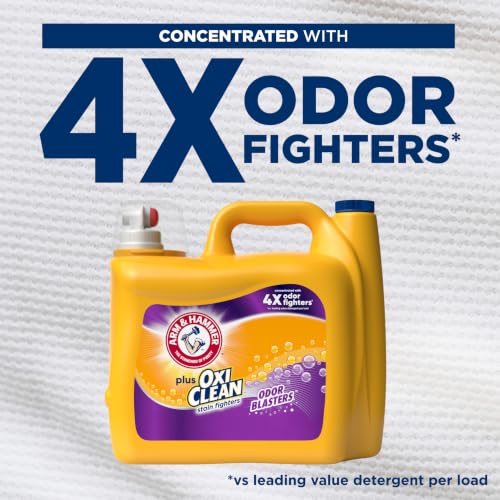 ARM & HAMMER Plus OxiClean with Odor Blasters Liquid Laundry Detergent photo 12
