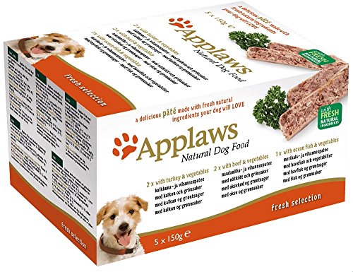 Applaws Dog Pate Alu Tray Fresh Selection Multipack 5x150g (Pack of 4)