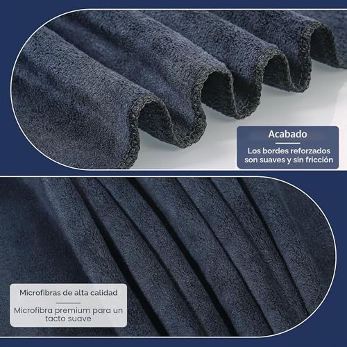 Starvortex 4Pc Gym Towels, 75 x 35 cm Microfibre Gym Towel, Soft Microfibre Towels, Men's Women's Gyms Towel, Strong Water Absorption Yoga Towel for Travel, Gyms, Camping